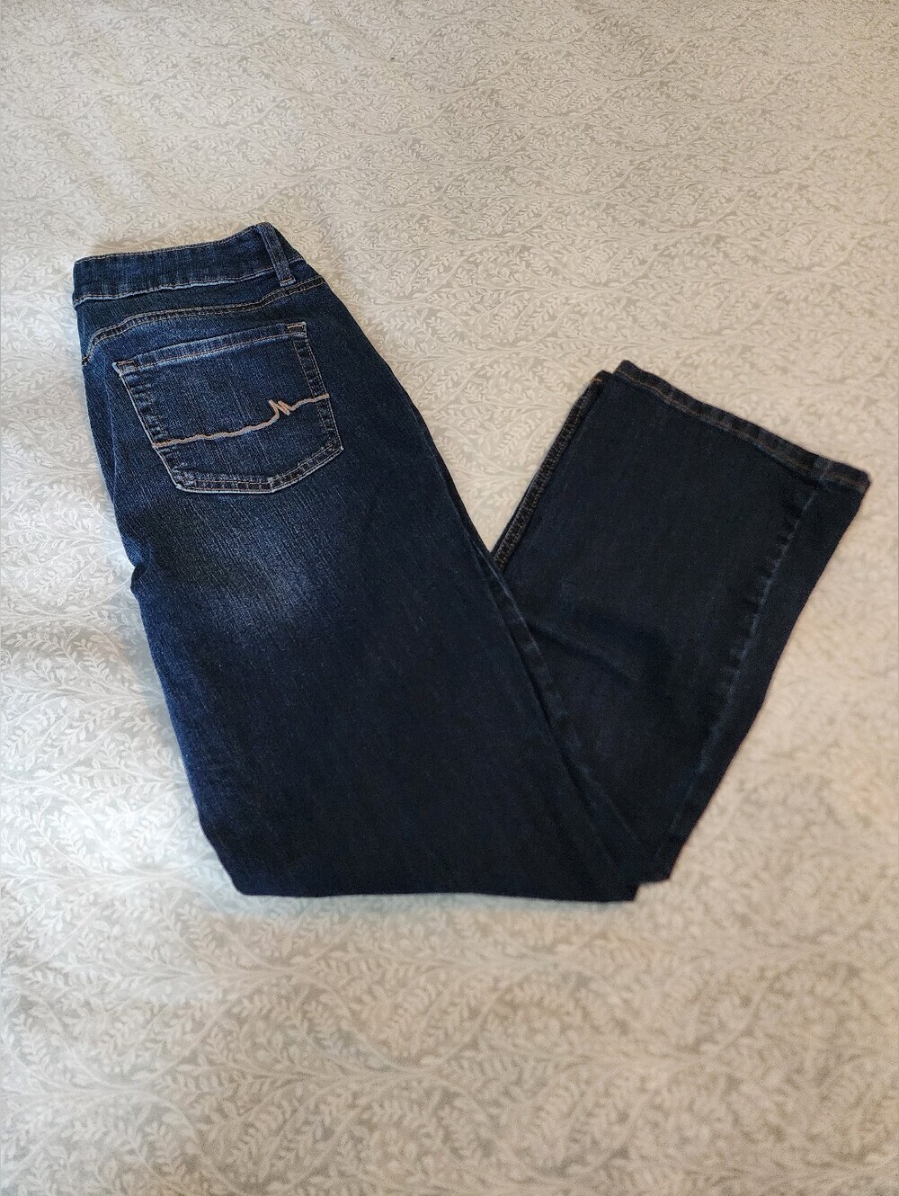 M Jeans By Maurices Classic Slim Boot Mid Rise Jeans, Size 12 Short - Picture 3 of 12